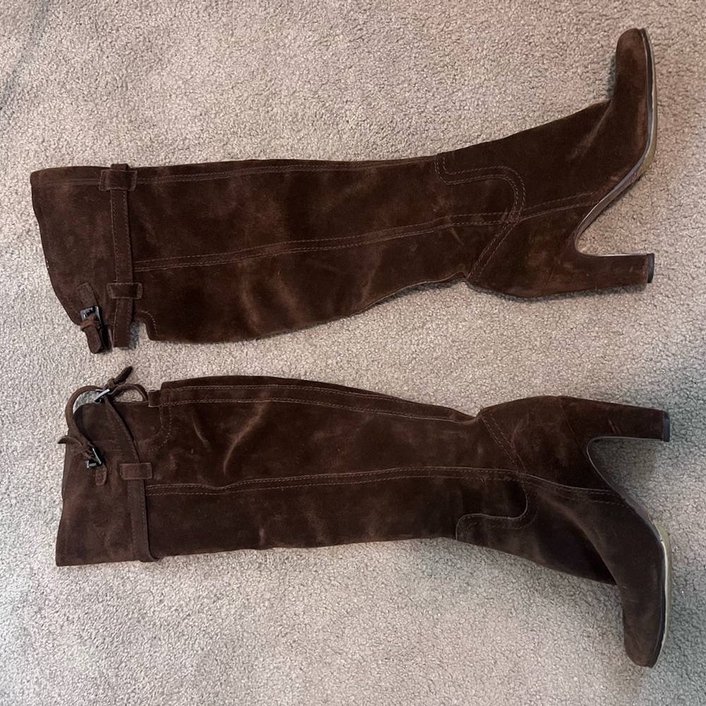 Same Edelman Suede Boots